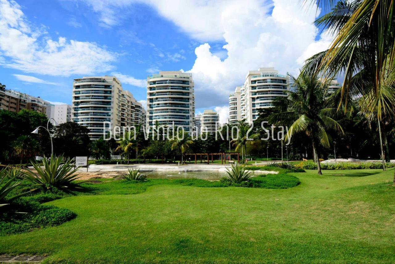 Verano Stay Flat Com Garagem E Wi-Fi - Parque Olimpico Rio de Janeiro Dış mekan fotoğraf
